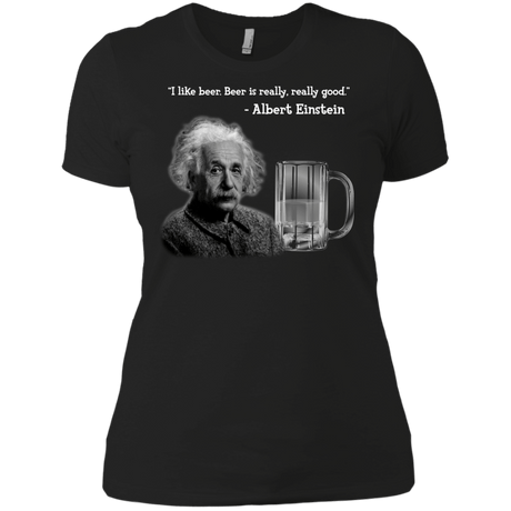 T-Shirts Black / X-Small Einstein Women's Premium T-Shirt