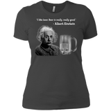 T-Shirts Heavy Metal / X-Small Einstein Women's Premium T-Shirt
