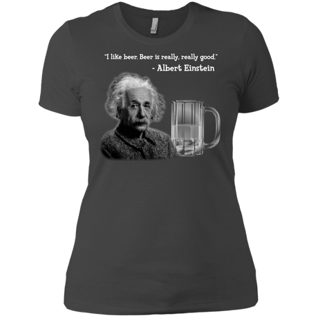 T-Shirts Heavy Metal / X-Small Einstein Women's Premium T-Shirt