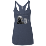 T-Shirts Vintage Navy / X-Small Einstein Women's Triblend Racerback Tank