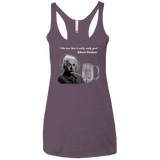 T-Shirts Vintage Purple / X-Small Einstein Women's Triblend Racerback Tank