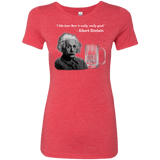 T-Shirts Vintage Red / Small Einstein Women's Triblend T-Shirt