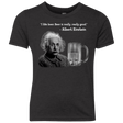 T-Shirts Vintage Black / YXS Einstein Youth Triblend T-Shirt