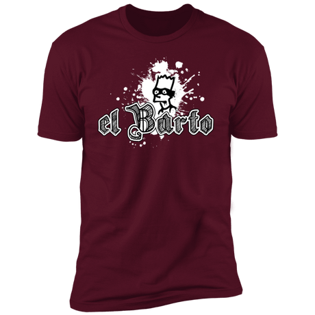 T-Shirts Maroon / S el Barto Men's Premium T-Shirt