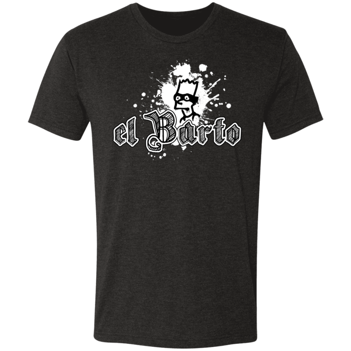 T-Shirts Vintage Black / S el Barto Men's Triblend T-Shirt