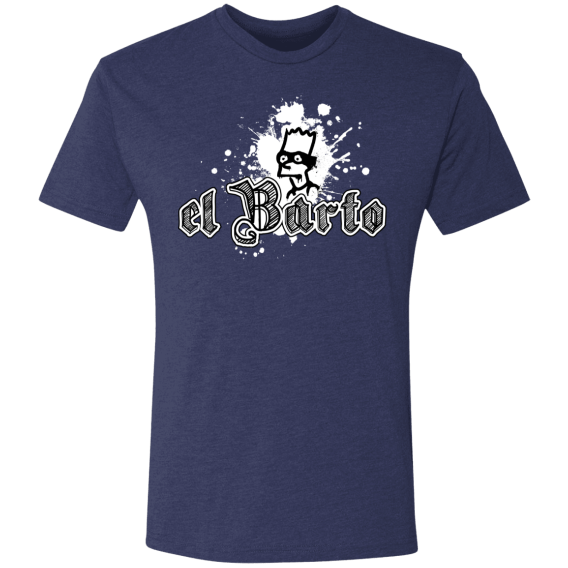 T-Shirts Vintage Navy / S el Barto Men's Triblend T-Shirt