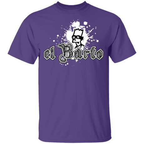 T-Shirts Purple / YXS el Barto Youth T-Shirt