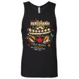 T-Shirts Black / S El Mercenario Mexican Food Men's Premium Tank Top