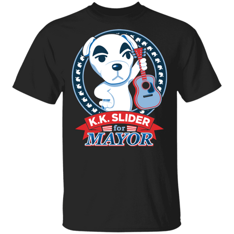 T-Shirts Black / S Elect Mayor Slider T-Shirt