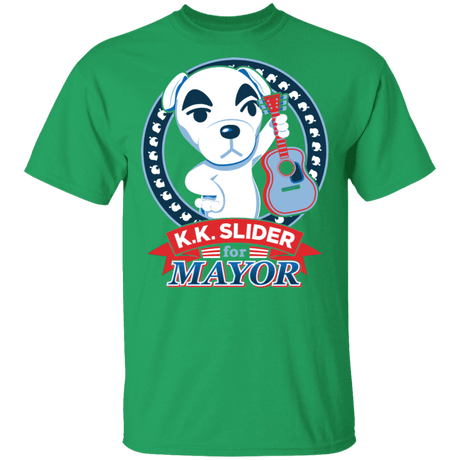 T-Shirts Irish Green / S Elect Mayor Slider T-Shirt