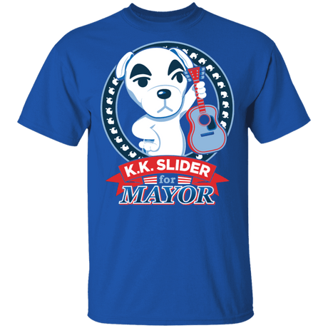 T-Shirts Royal / S Elect Mayor Slider T-Shirt