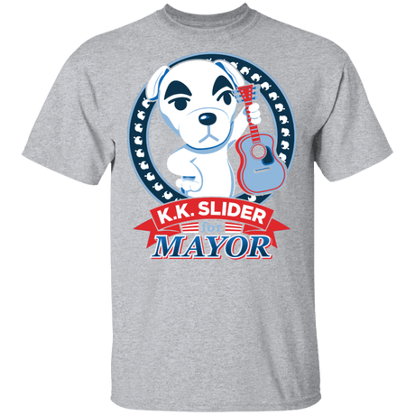 T-Shirts Sport Grey / S Elect Mayor Slider T-Shirt