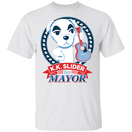 T-Shirts White / S Elect Mayor Slider T-Shirt