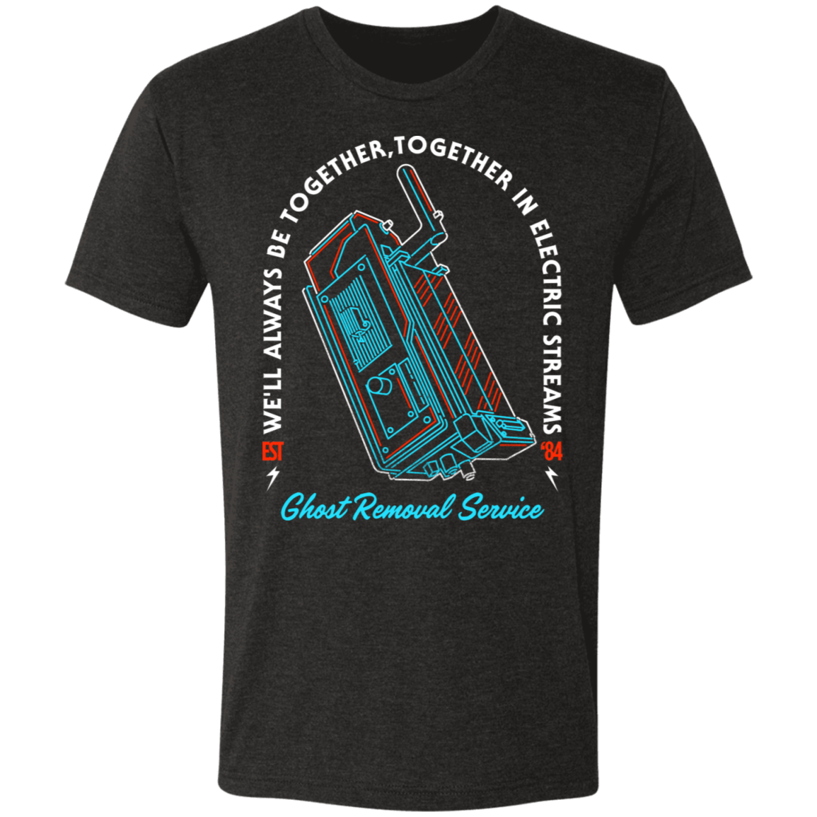 T-Shirts Vintage Black / S Electric Streams Men's Triblend T-Shirt