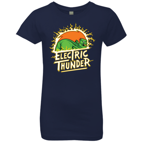 T-Shirts Midnight Navy / YXS Electric Thunder Girls Premium T-Shirt