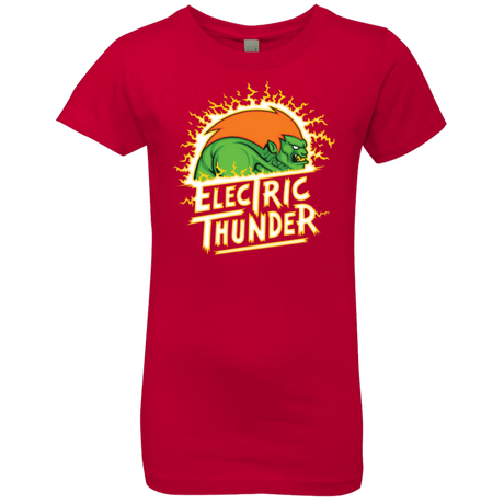 T-Shirts Red / YXS Electric Thunder Girls Premium T-Shirt