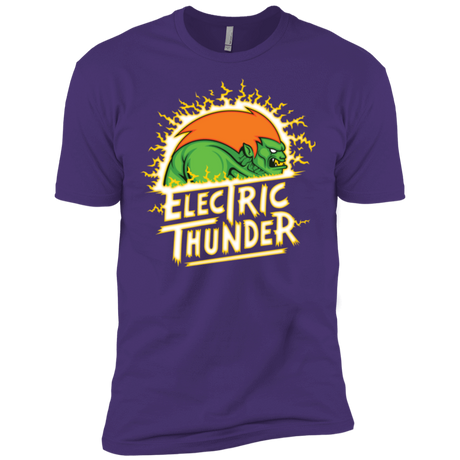 T-Shirts Purple / X-Small Electric Thunder Men's Premium T-Shirt
