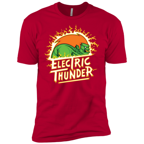 T-Shirts Red / X-Small Electric Thunder Men's Premium T-Shirt