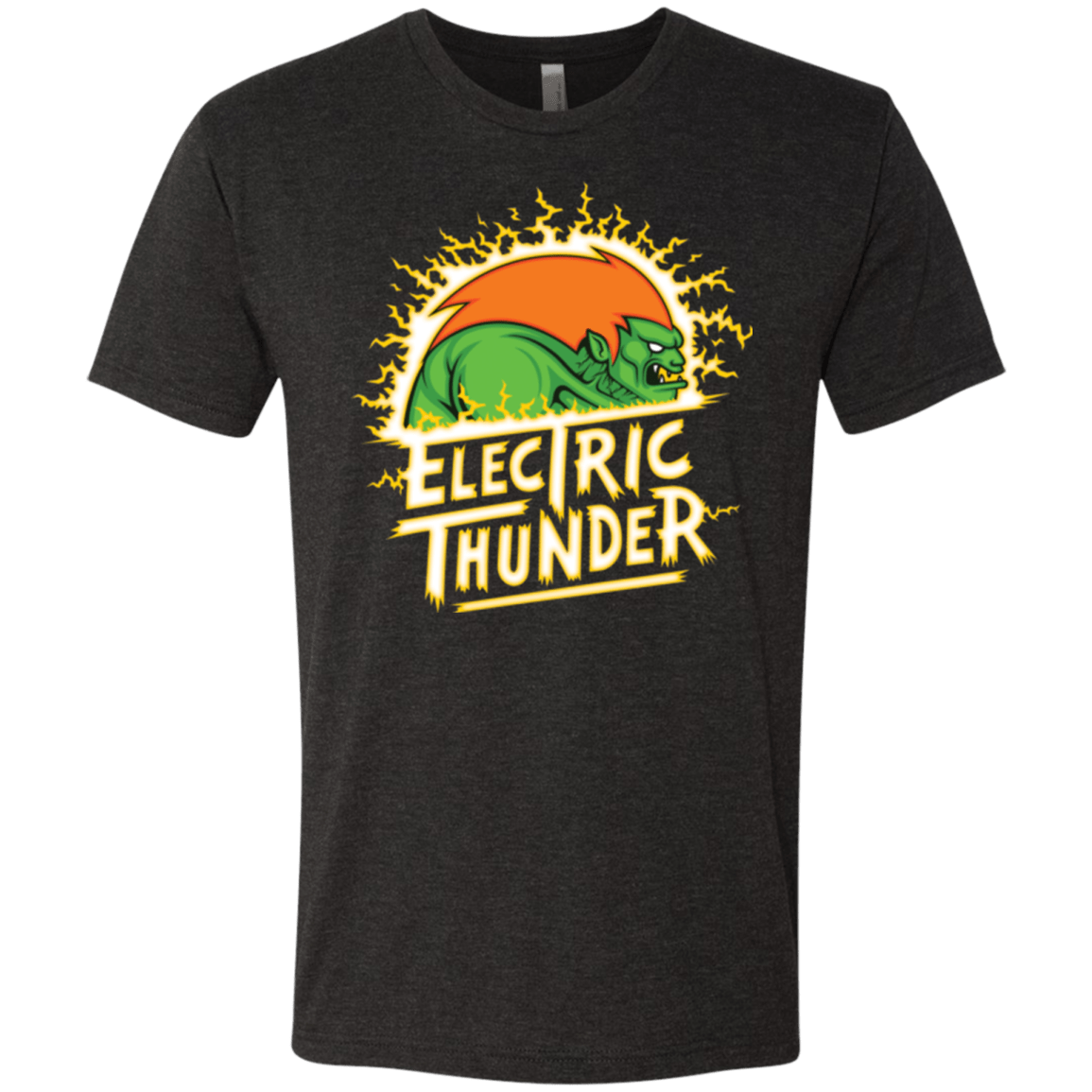 T-Shirts Vintage Black / Small Electric Thunder Men's Triblend T-Shirt