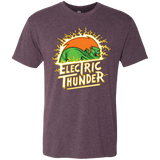 T-Shirts Vintage Purple / Small Electric Thunder Men's Triblend T-Shirt