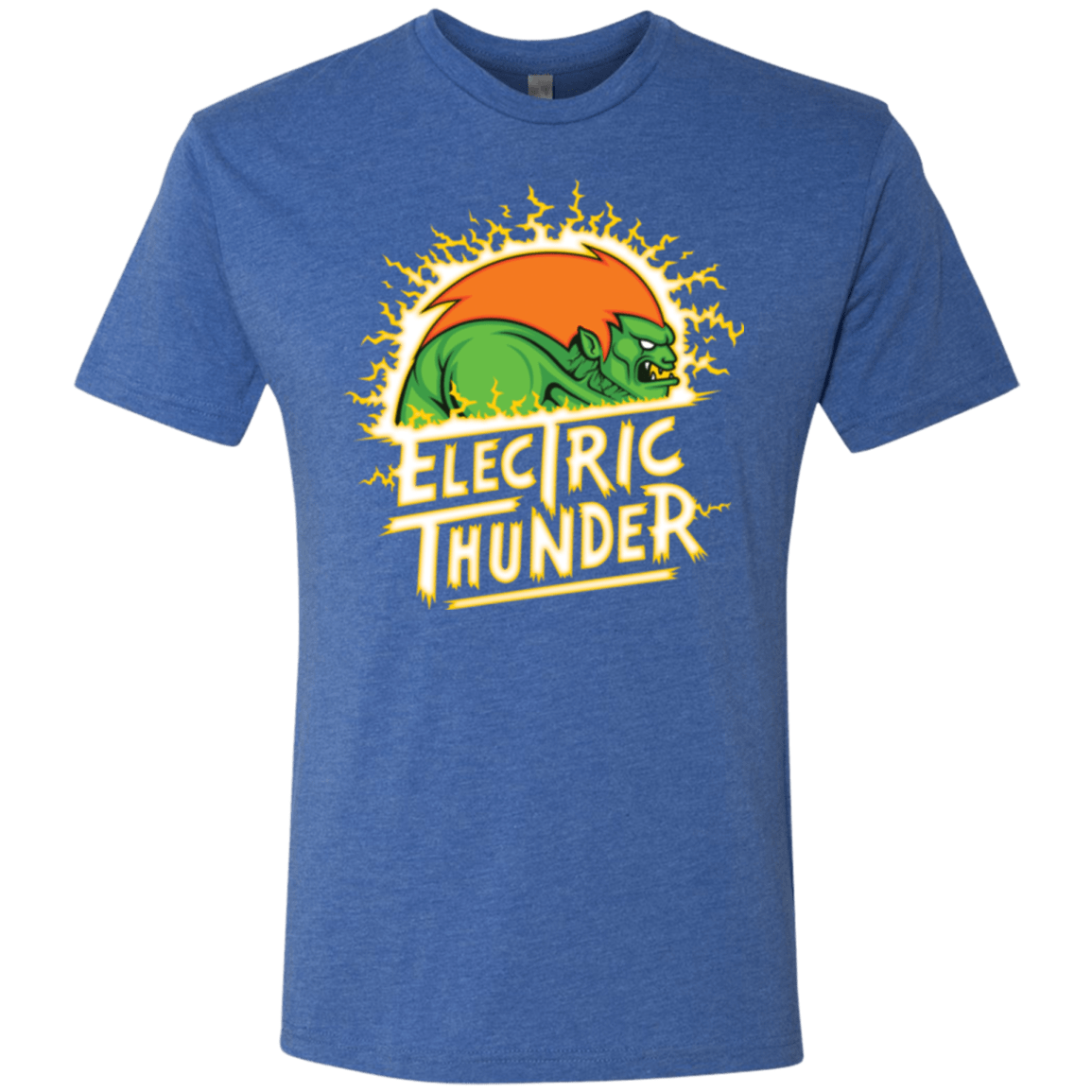 T-Shirts Vintage Royal / Small Electric Thunder Men's Triblend T-Shirt