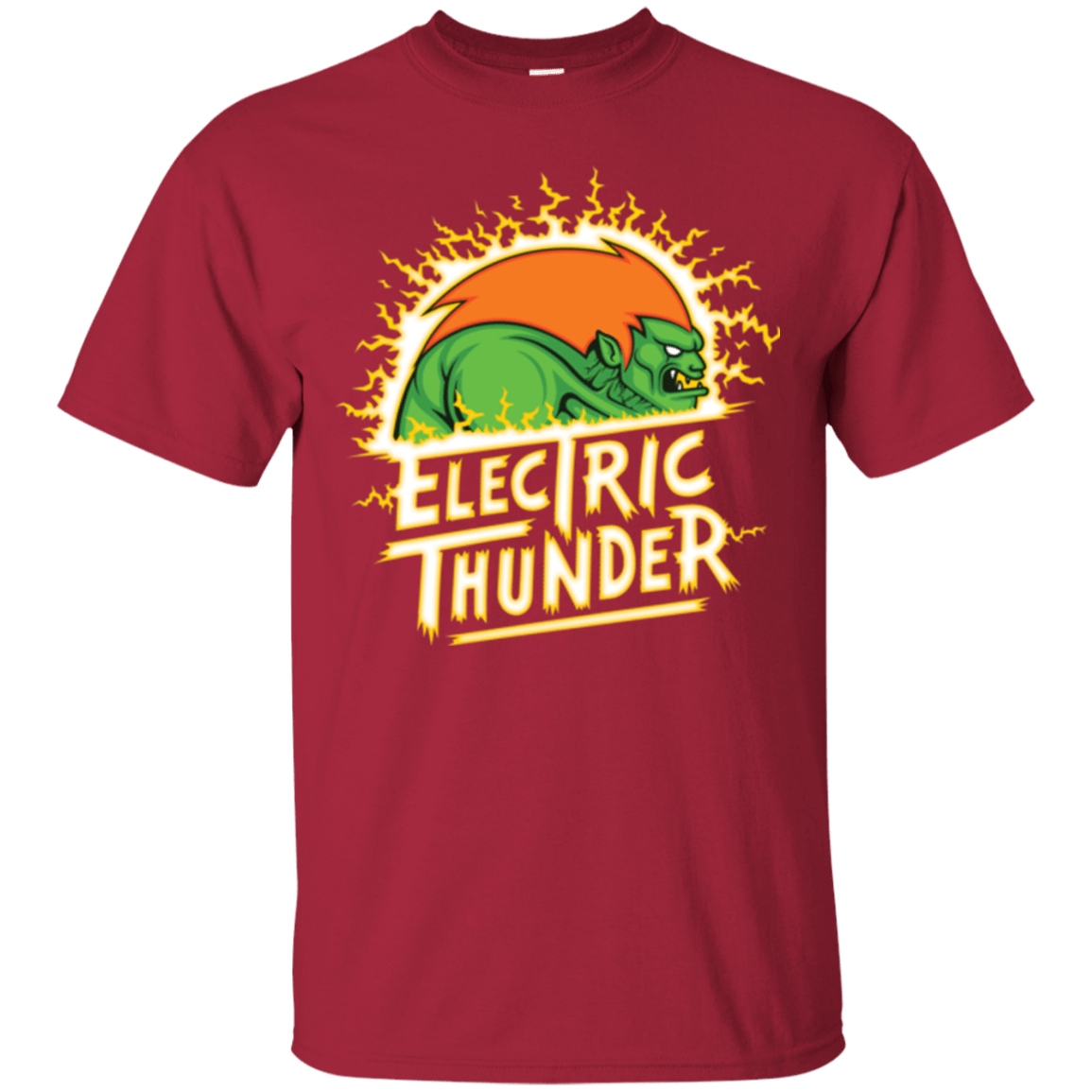 T-Shirts Cardinal / Small Electric Thunder T-Shirt