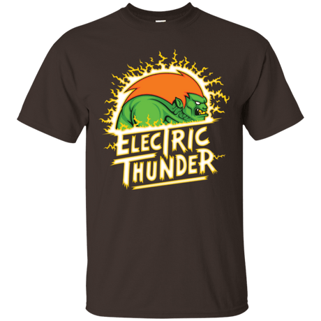 T-Shirts Dark Chocolate / Small Electric Thunder T-Shirt