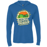 T-Shirts Vintage Royal / X-Small Electric Thunder Triblend Long Sleeve Hoodie Tee