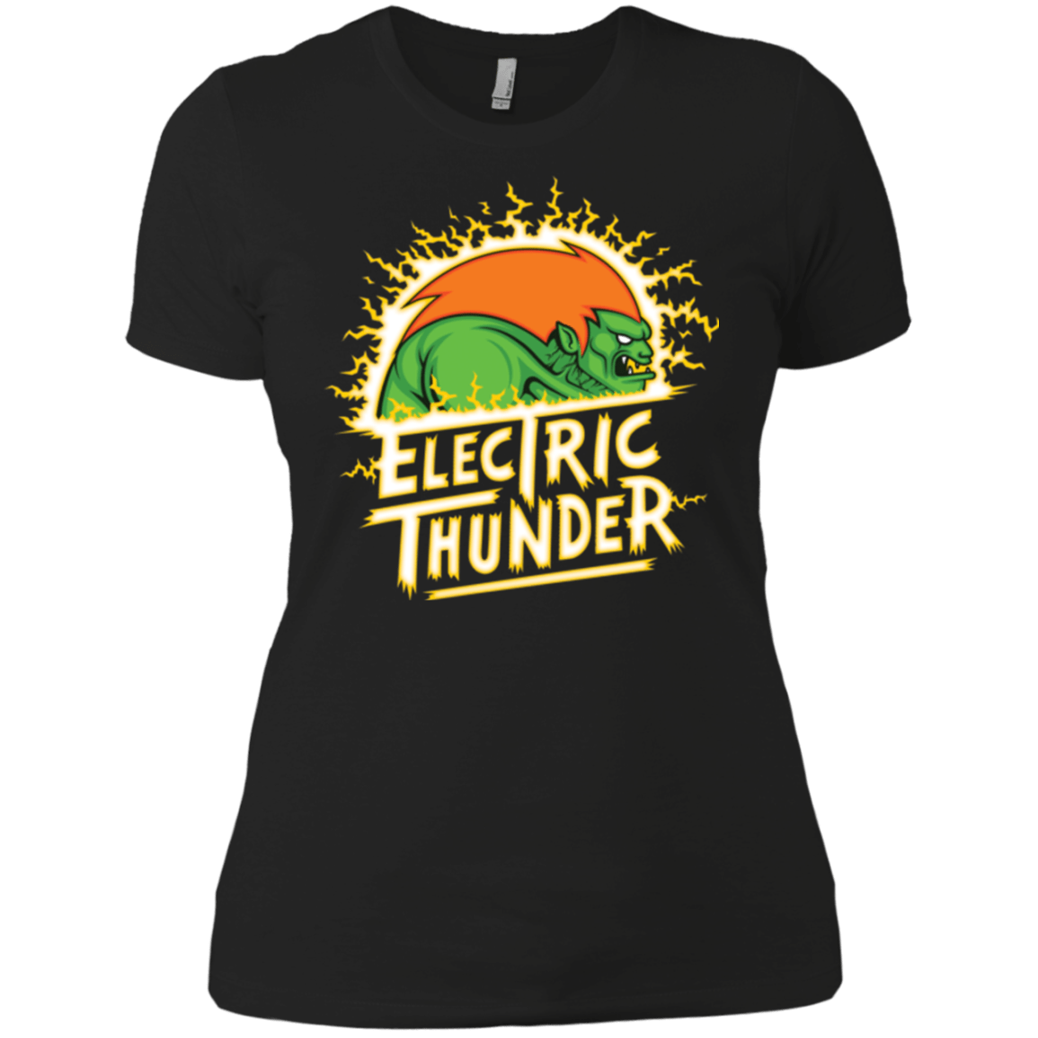 T-Shirts Black / X-Small Electric Thunder Women's Premium T-Shirt