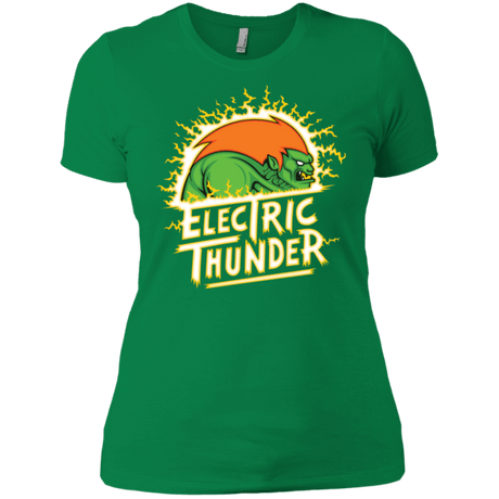 T-Shirts Kelly Green / X-Small Electric Thunder Women's Premium T-Shirt