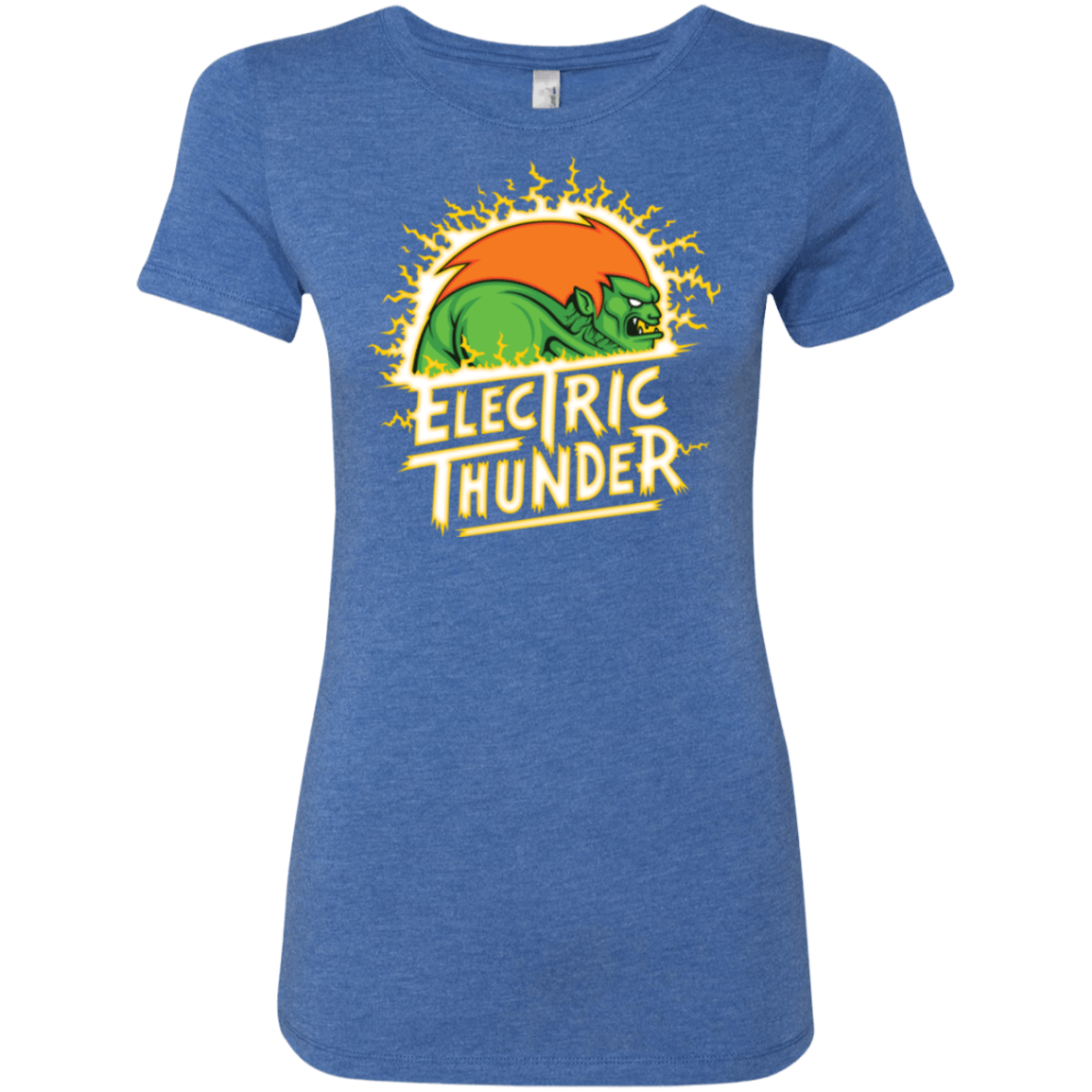 T-Shirts Vintage Royal / Small Electric Thunder Women's Triblend T-Shirt