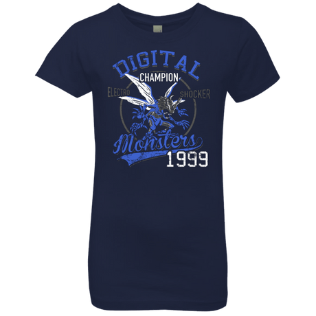 T-Shirts Midnight Navy / YXS Electro Shocker Girls Premium T-Shirt