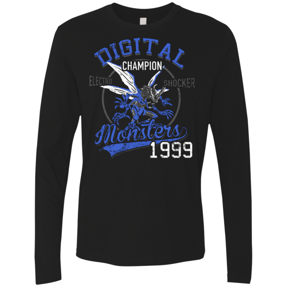T-Shirts Black / Small Electro Shocker Men's Premium Long Sleeve