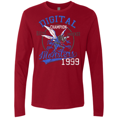 T-Shirts Cardinal / Small Electro Shocker Men's Premium Long Sleeve