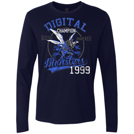T-Shirts Midnight Navy / Small Electro Shocker Men's Premium Long Sleeve
