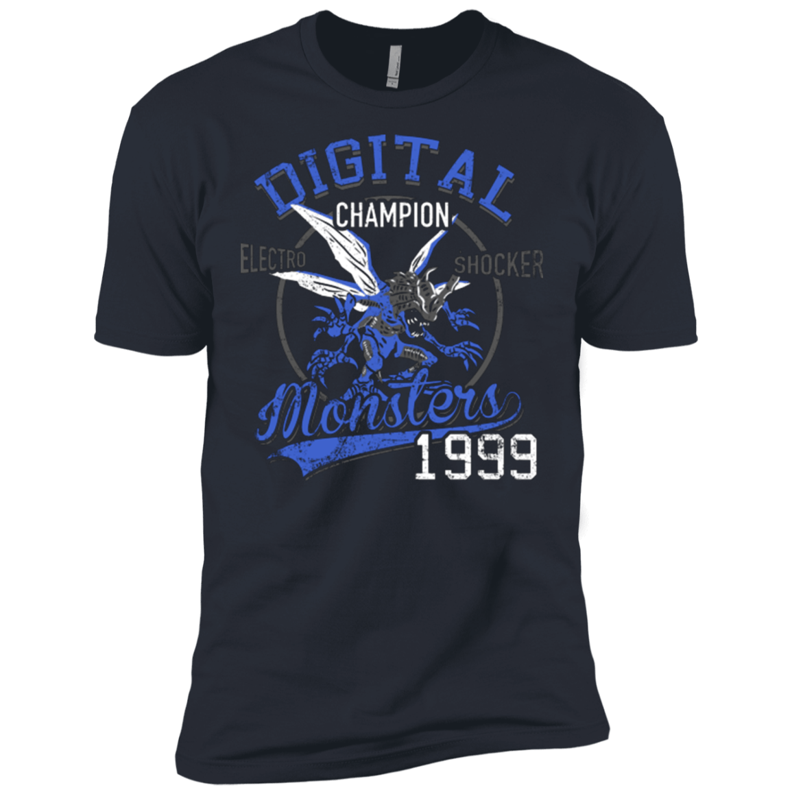 T-Shirts Indigo / X-Small Electro Shocker Men's Premium T-Shirt