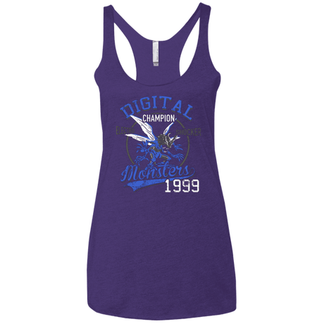 T-Shirts Purple / X-Small Electro Shocker Women's Triblend Racerback Tank