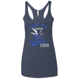 T-Shirts Vintage Navy / X-Small Electro Shocker Women's Triblend Racerback Tank