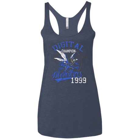 T-Shirts Vintage Navy / X-Small Electro Shocker Women's Triblend Racerback Tank
