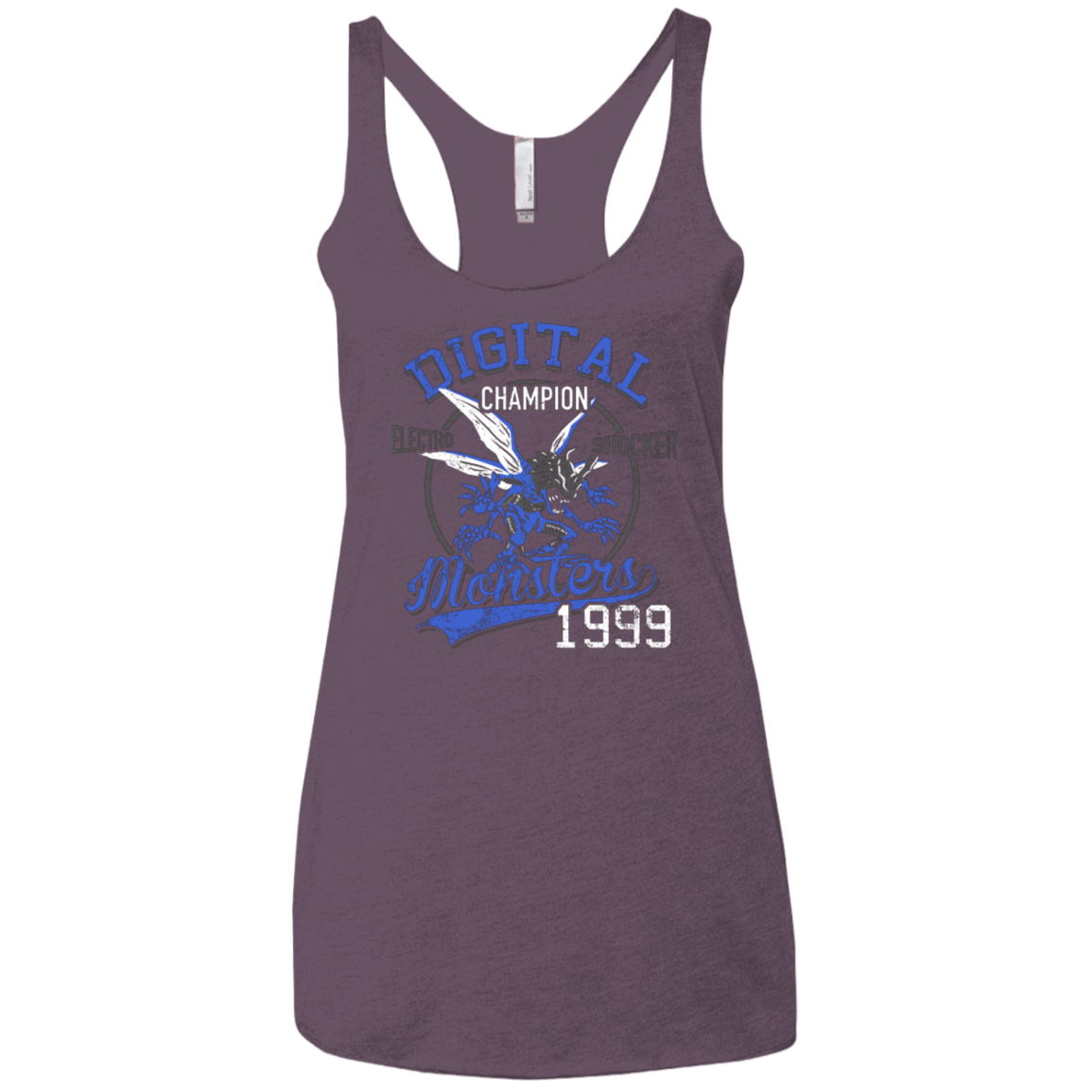 T-Shirts Vintage Purple / X-Small Electro Shocker Women's Triblend Racerback Tank