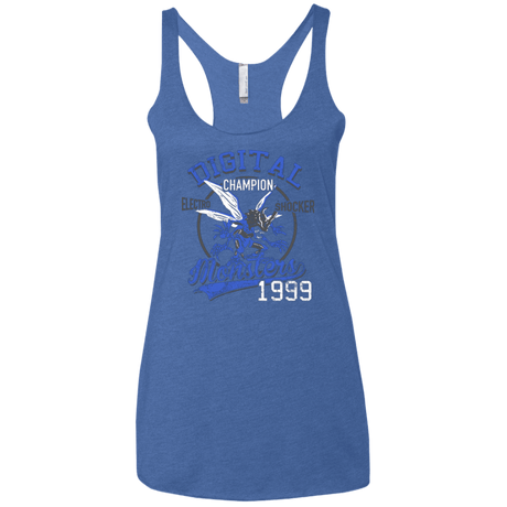 T-Shirts Vintage Royal / X-Small Electro Shocker Women's Triblend Racerback Tank