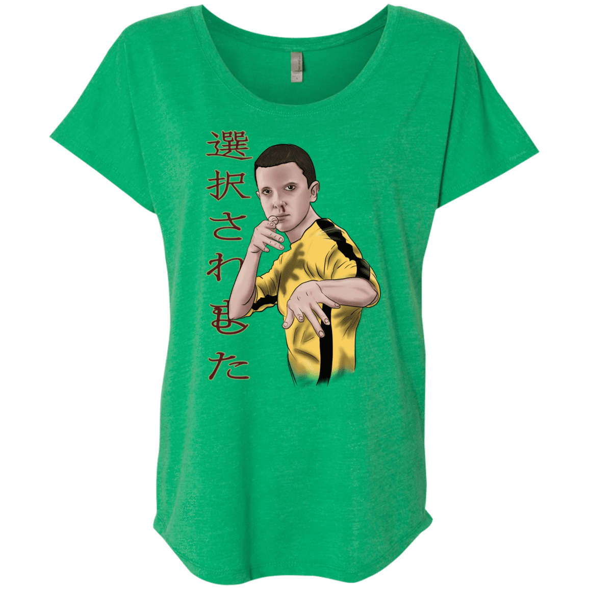 T-Shirts Envy / X-Small ELEEven Triblend Dolman Sleeve