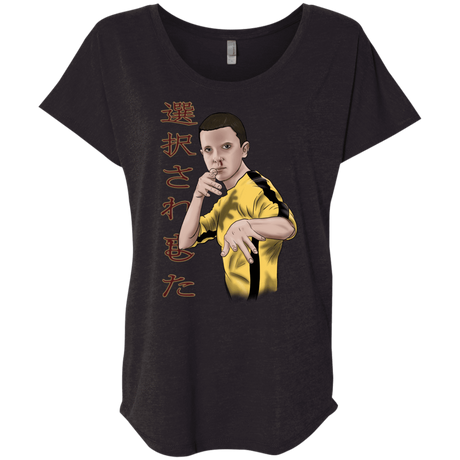 T-Shirts Vintage Black / X-Small ELEEven Triblend Dolman Sleeve