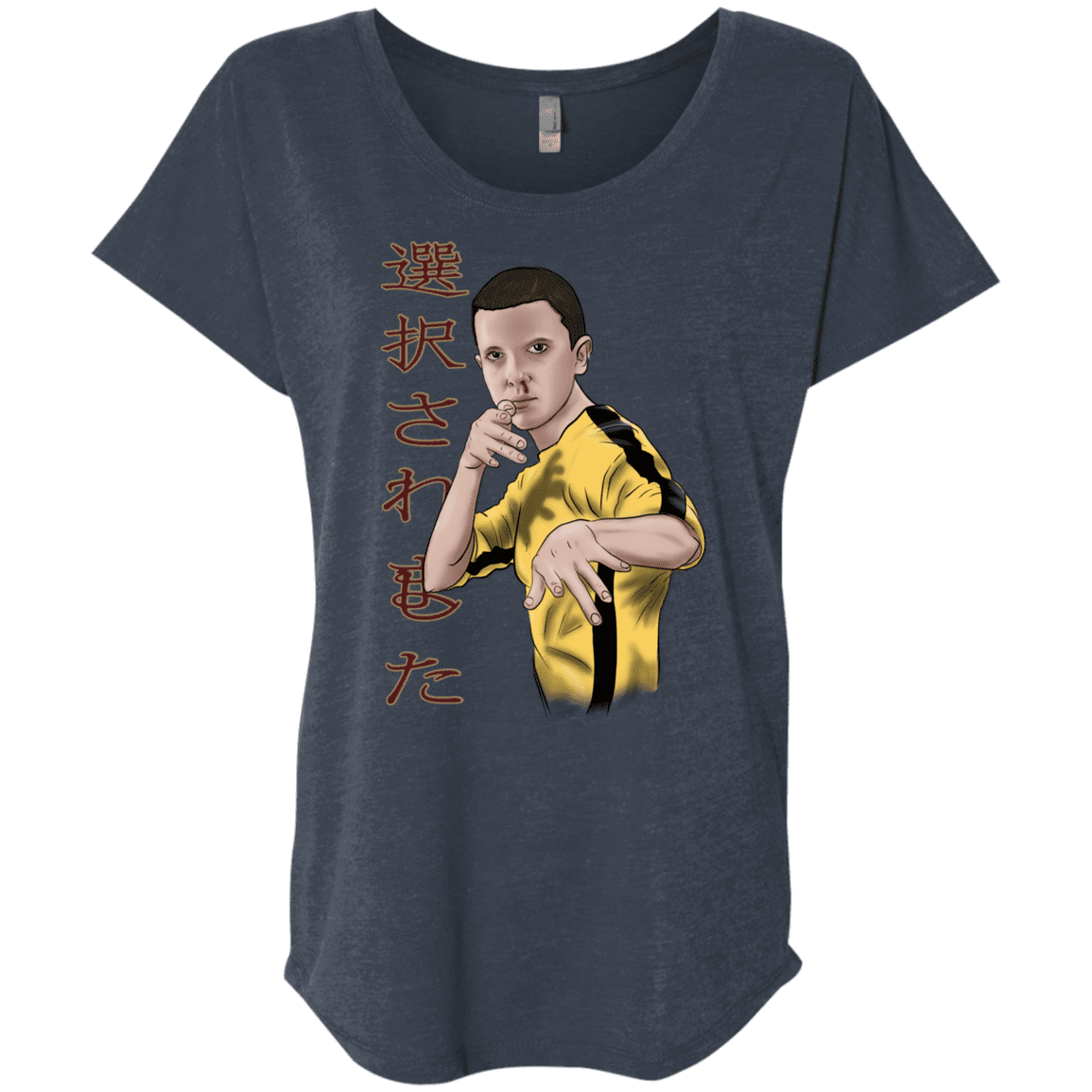 T-Shirts Vintage Navy / X-Small ELEEven Triblend Dolman Sleeve