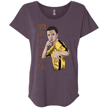 T-Shirts Vintage Purple / X-Small ELEEven Triblend Dolman Sleeve