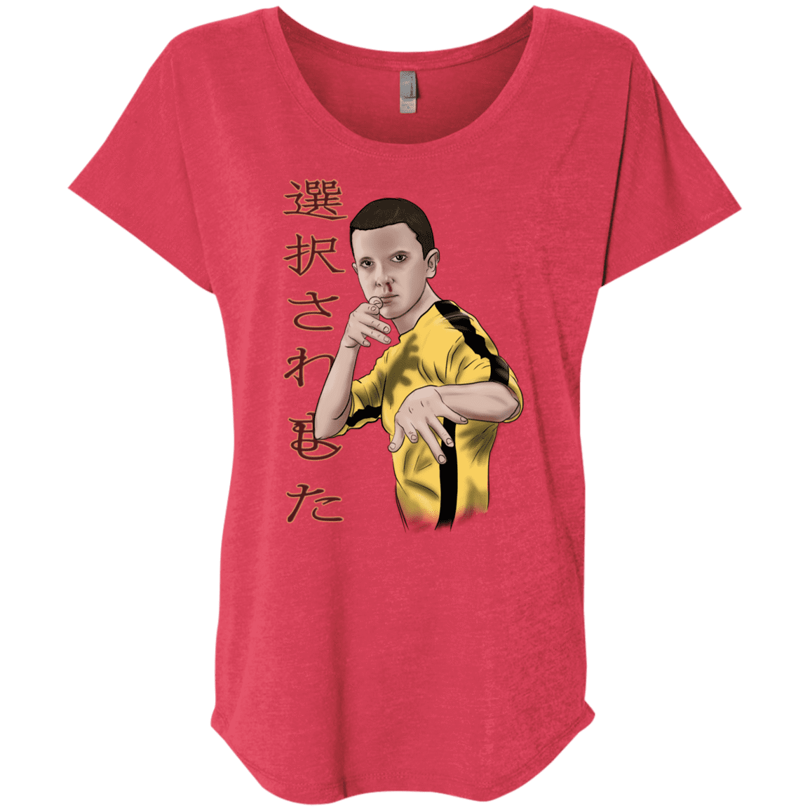 T-Shirts Vintage Red / X-Small ELEEven Triblend Dolman Sleeve