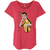 T-Shirts Vintage Red / X-Small ELEEven Triblend Dolman Sleeve