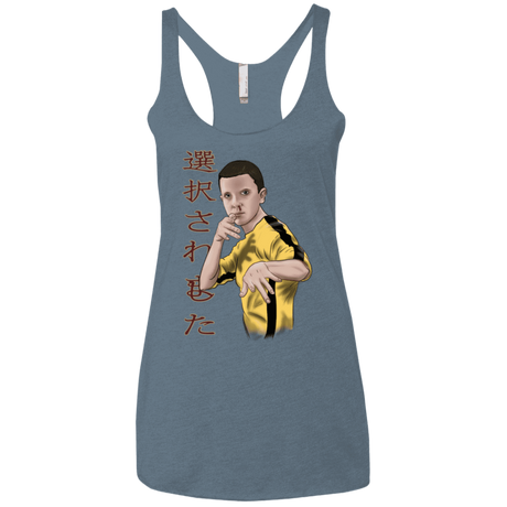 T-Shirts Indigo / X-Small ELEEven Women's Triblend Racerback Tank