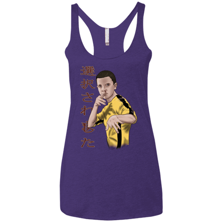 T-Shirts Purple Rush / X-Small ELEEven Women's Triblend Racerback Tank