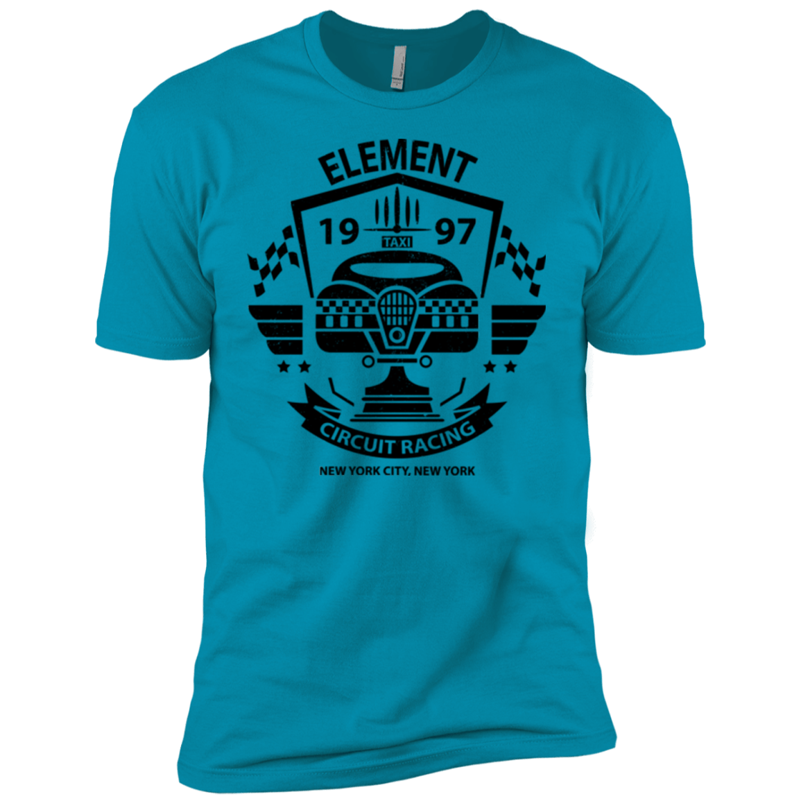 T-Shirts Turquoise / YXS Element Circuit Boys Premium T-Shirt